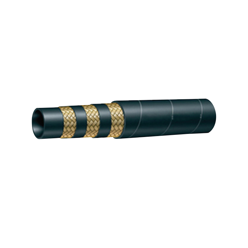 How do I properly install a Hydraulic Braided Hose to ensure the safety of my system?